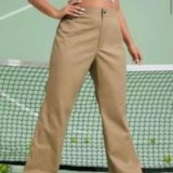 Womans Khaki Pants by Shein - Picture 1 of 4